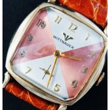 Vintage Longines Wittnauer Mens Old Watch Uhren Orologio Reloj Montre Stunning