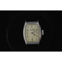 Vintage Mens Ingraham Wrist Fit Wristwatch For Repairs