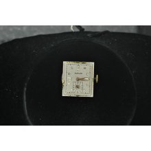 Vintage Mens Swiss Avalon Wristwatch Movement Running