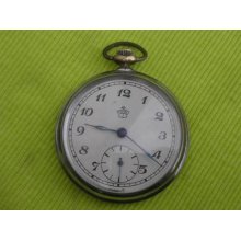 Vintage Old German Thiel Open Face Pocket Watch.