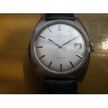 Vintage Swiss Iwc Schaffhausen 23 Jewels Automatic Men's Watch,date