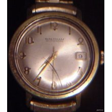 Vintage Waltham j Self-Winding Mens Watch Working
