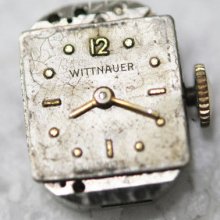Vintage Wittnauer Wrist Movement 17 Jewels Cal 5s 744