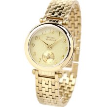 Vivienne Westwood Primrose Women's Quartz Watch With Beige Dial Analogue Display And Gold Stainless Steel Bracelet Vv051cpgd