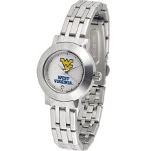 West Virginia Mountaineers WVU Womens Steel Dynasty Watch West Virginia Mountaineers WVU Womens Steel Dynasty Watch