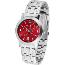 Wisconsin Badgers NCAA Mens Modern Wrist Watch ... Wisconsin Badgers NCAA Mens Modern Wrist Watch ...