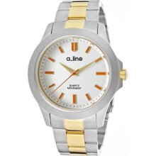 Women's GRA Silver Dial Two Tone Stainless Steel ...