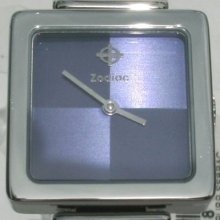 Zodiac Swiss Purple Dial Stainless Steel Ladies Luxury Dress Watch Zo6301