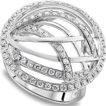 0.91 Ct. Diamond Ring in 18k White Gold (GSI-37073)
