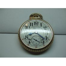 1- Hamilton Rail Road Approved Pocket Watch