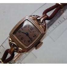 1939 Elgin Ladies 15Jwl Made in USA Rose Gold Watch w/ Bracelet 1939 Elgin Ladies 15Jwl Made in USA Rose Gold Watch w/ Bracelet
