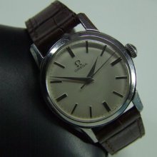 1950's Omega Silver Dial Manual Wind Mid Size Watch