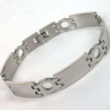 1pcs Stainless Steel Men's Bracelet Link Bangle Jewelry