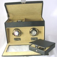 2 Watch Winders + Watch Storage Wolf Designs