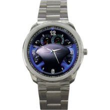 2010 Focus RS Steering Wheel Sport Metal Watch - Stainless Steel