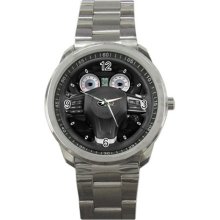 2012 Subaru Impreza 4 door auto 2 0i steering wheel Sport Metal Watch - Stainless Steel