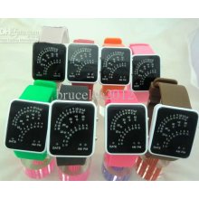 30pcs Fashion Ladies Watches Silicone Candy 29 Light Led Sport Digit