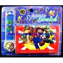 50pcs/lot Ems Shipping Kids Children Super Mario Brothers Cartoon Wr