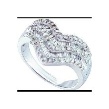 54605-rww1009/w 0.86ct-dia Fashion Band