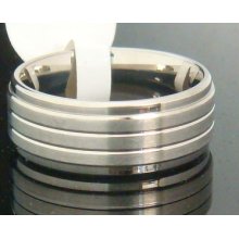 8mm Mens Titanium Wedding Engagement Bridal Ring Band Sizes 9-13