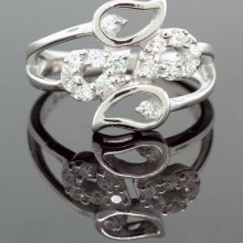925 Sterling Silver Womens Fashion Sterling Silver Ring SR-2542