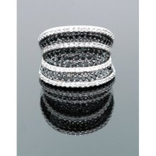 925 Sterling Silver Womens Fashion Sterling Silver Ring r-8009