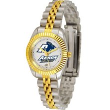 Akron Zips UA Womens 23Kt Gold Watch