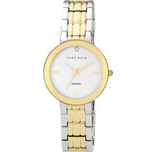 Anne Klein Round Two Tone Bracelet Watch