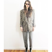 Anne Klein Silk Pattern Blazer. XS/S