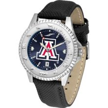 Arizona Wildcats UA Mens Leather Anochrome Watch
