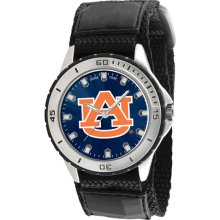 Auburn Tigers Veteran Velcro Mens Watch