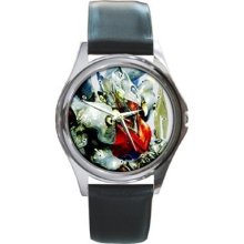 Aura Battler Dunbine Ultimate Leather Wrist Watch