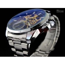 Automatic Mechanical Watches Hollow Out Mechanical Watches Fashion M
