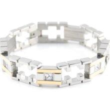 B811 R&d Brand MenÃ¢s Bracelet Stainless Steel Bangle Unique Italy Style Gift