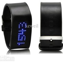 Bargain Price Elegant Leather Led Watch W147 Weil