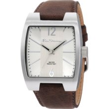 Ben Sherman Men's Quartz Watch With Beige Dial Analogue Display And Brown Leather Strap R780.03Bs