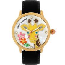 Betsey Johnson Giraffe Dial Watch, 41mm