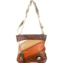 Betty Boop Cross Body Bag Brown