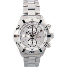 Bilette Men's Stainless Steel White Dial Watch (Watch)