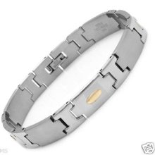 Bracelet Mens Stainless Steel 8 Inch