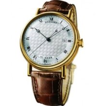 Breguet Classique Automatic Panier Guilloche Dial B&p 5177ba/12/9v6 Ret: $22,700