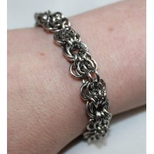 Butterfly Stainless Steel Chain Maille Bracelet Made In Usa Chainmaille