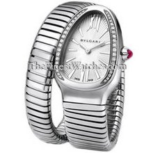 Bvlgari Women's Serpenti Silver Dial Watch SP35C6SDS.1T