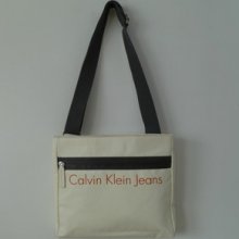 Calvin Klein Women's Jace Shoulder / Cross Body Medium Bag While / Grey