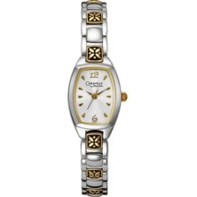 Caravelle by Bulova Watch, Womens Two-Tone Mixed Metal Bracelet 45L010