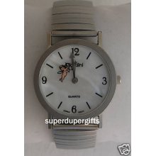 Cardini Angel / Cherub Silver Tone Ladies Watch -