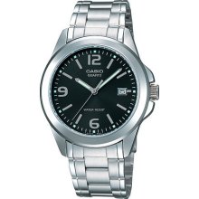 Casio Analog Metal STAINLESS STEEL BRACELET Watch MTP1215A-1ACR - Stainless Steel