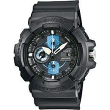 Casio Black G-shock Watch Gac-100-1a2er Chronograph Gift Men Him Boy