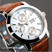 Casio Dress Fashion Watch Mtp1192 Mtp1192e Mtp-1192e-7a