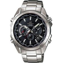Casio Edifice Eqw-m600d-1a Solar Radio Atomic Multiband 6 Watch